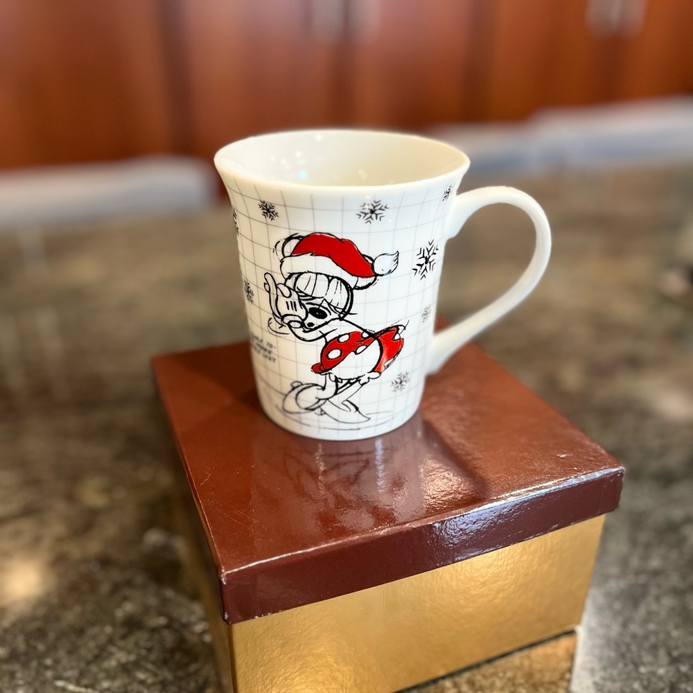 Disney Sketchbook Mugs Set Mickey & Minnie Mouse Ceramic Coffee Tea Cups New OBO - Picture 12 of 16
